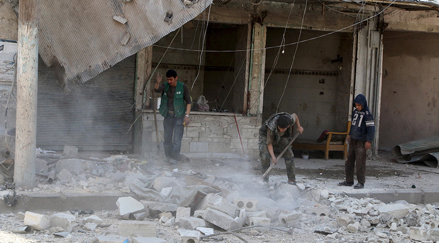 ‘Thanks for green card, USA, but I stay in Aleppo’: Syrians who won’t flee war-torn city explain why
