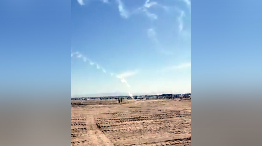 Pilot killed as plane crashes at airshow in northwestern China (VIDEO)
