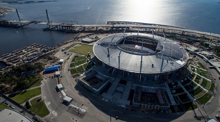 Russian paratroopers reject call to finish stadium construction, say ‘no time’
