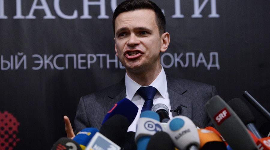 Opposition figure Yashin presents report on ‘criminal connections’ of ruling party