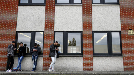 An accommodation centre for refugees in Namur, Belgium © Francois Lenoir 