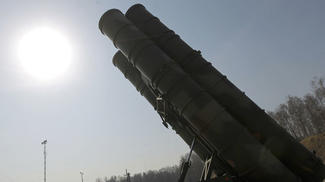 Transport launching anti-aircraft missile complex (AAMC) S-400 