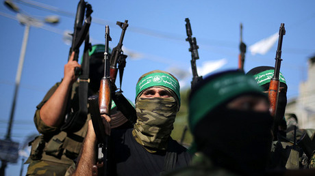 Hamas militants. © Ibraheem Abu Mustafa