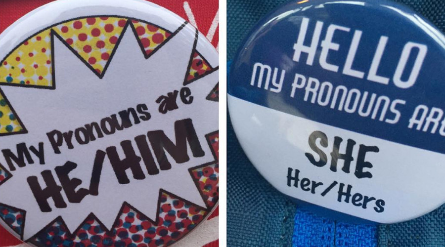What's your preferred pronoun? Gender non-conformist students adopt new badge of courage
