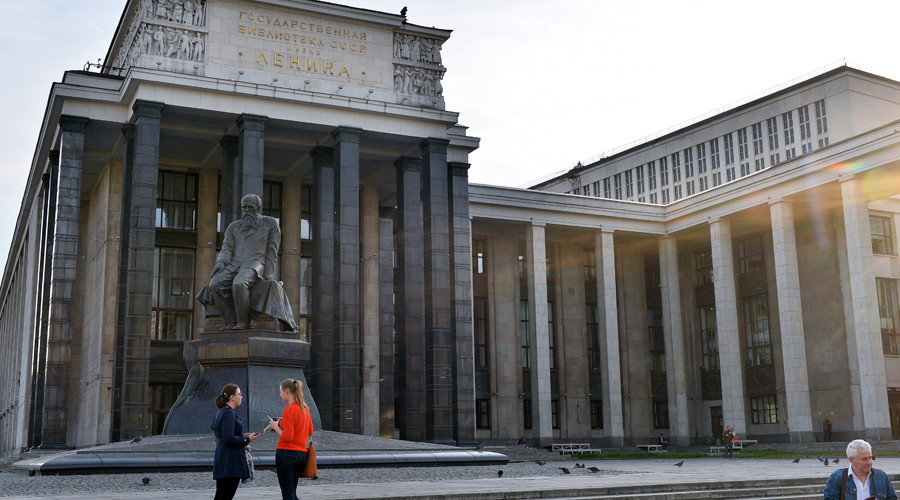 Russian State Library in Moscow evacuated after bomb threat hoax