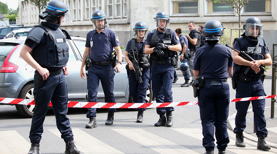 Police officer stabbed in Paris suburb, attacker shot dead