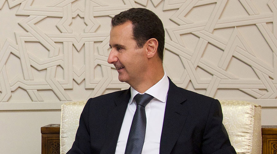 シリアの大統領バシャール・アサド。 ©SANA