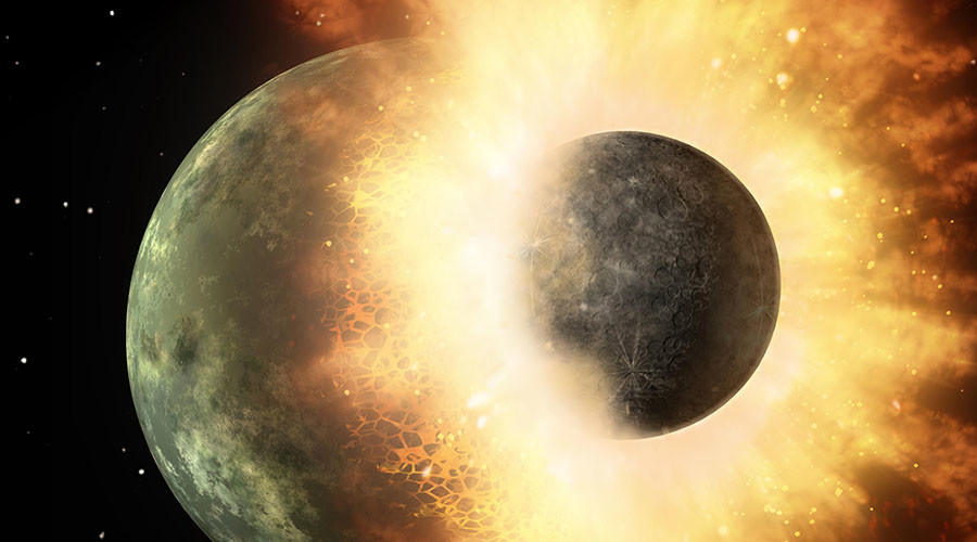 Carbon brought to Earth 4.4bn years ago in planetary smash - study