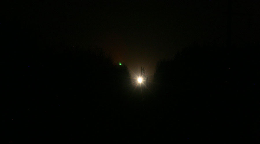 Mysterious white light in Michigan forest leaves locals and UFO experts in the dark