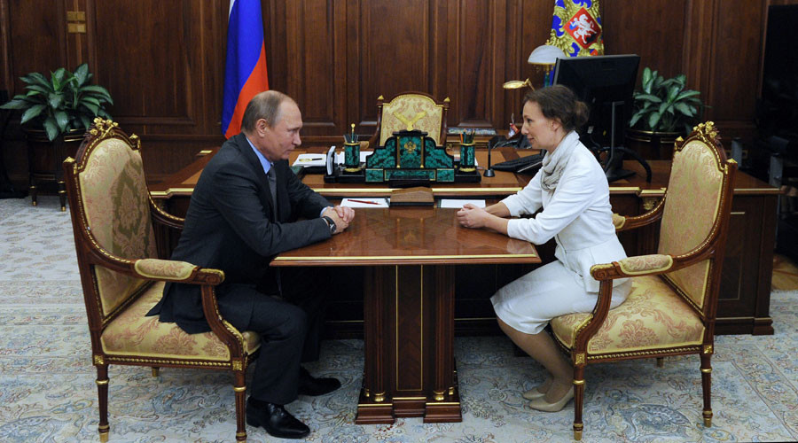 Putin appoints new children's rights ombudsman