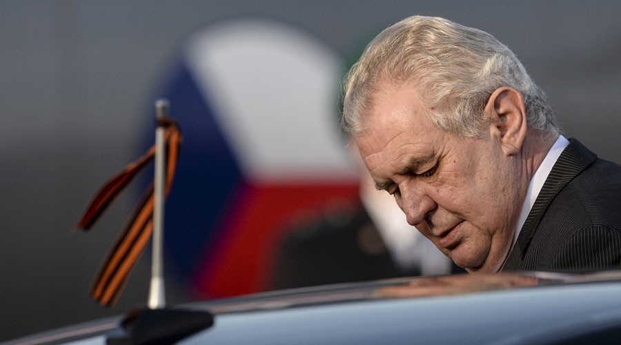 Czech Republic's President Milos Zeman © 