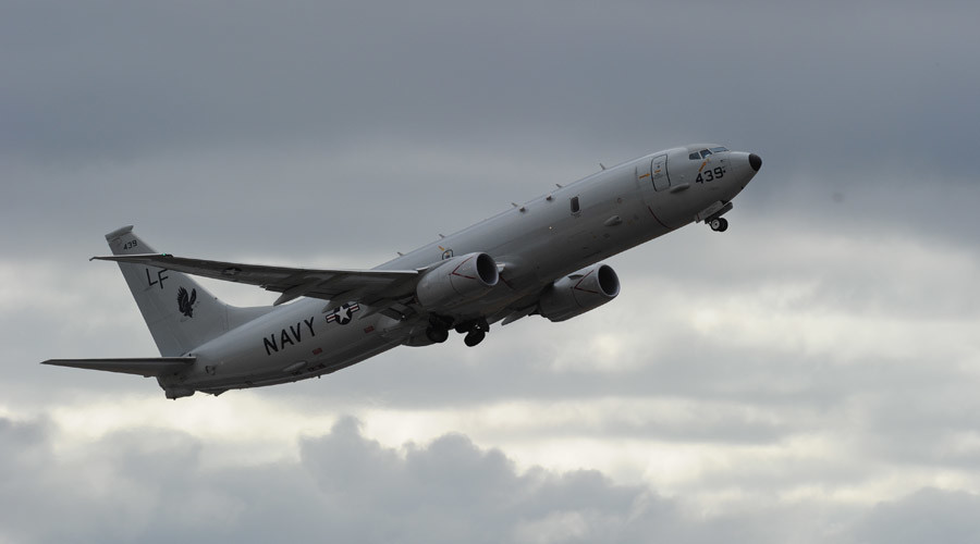 A US Navy P-8 Poseidon © Greg Wood