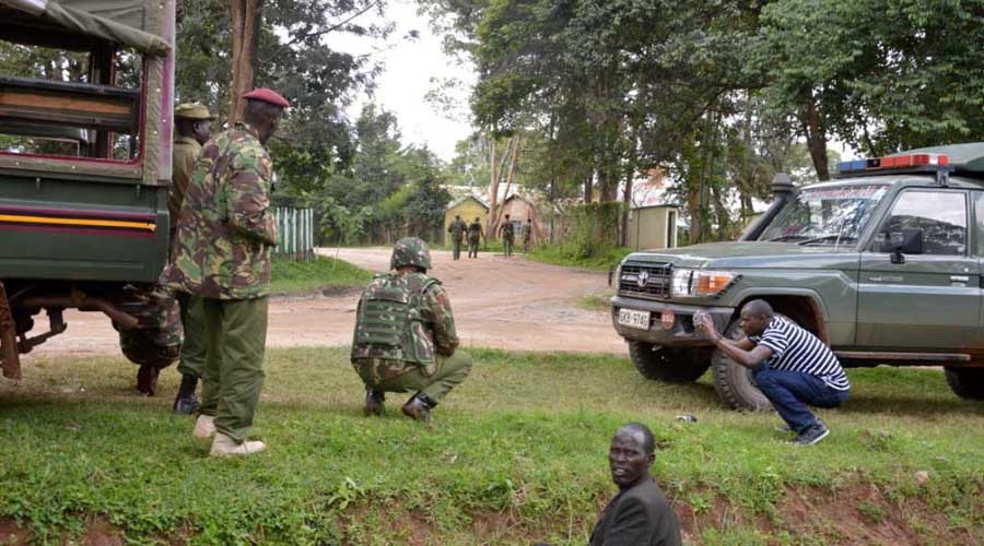 3 women wearing Burqa-like robes shot dead after attacking Kenyan police station