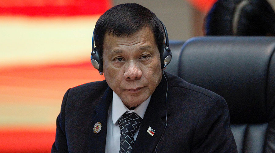 Philippines President Rodrigo Duterte. © Soe Zeya Tun