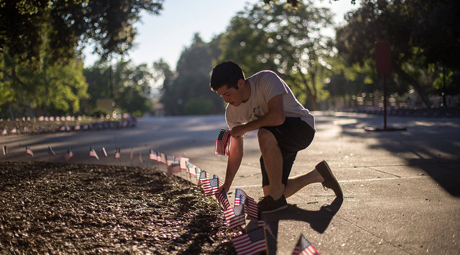 9/11 memorial vandalized at Obama’s alma mater