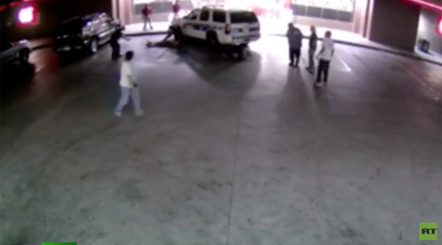 Tough first day: Car slams into Phoenix police officers (VIDEO)