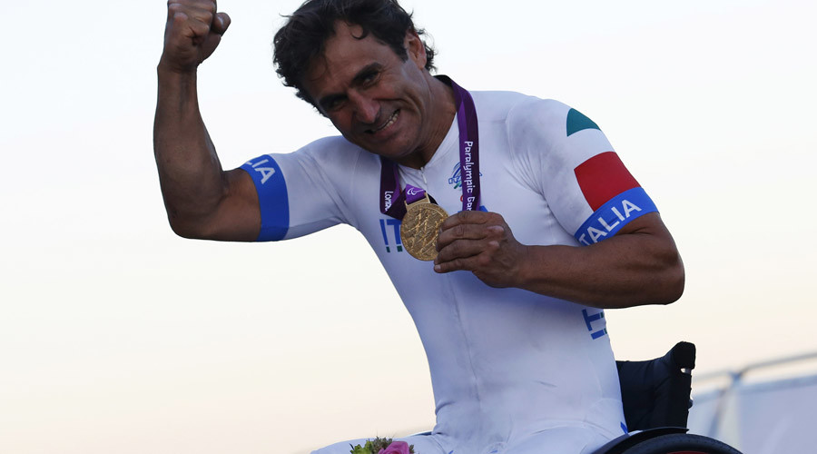Zanardi wins Paralympic gold on eve of 15th anniversary of fateful crash