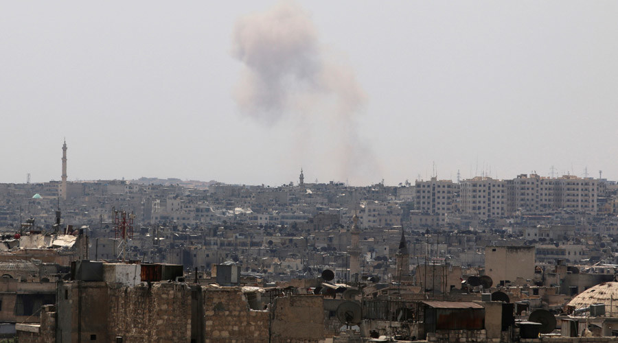 Russian military launches live drone feed from Aleppo to monitor truce
