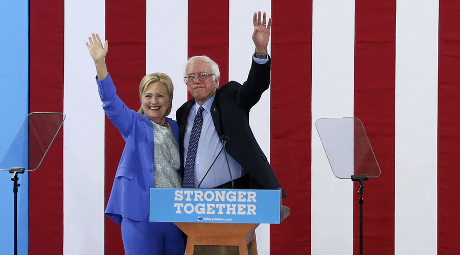 Sanders the top pick for Dems if Clinton forced to drop out of White House race - poll