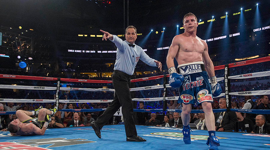 Canelo Alvarez KOs Liam Smith, calls for GGG bout intensify