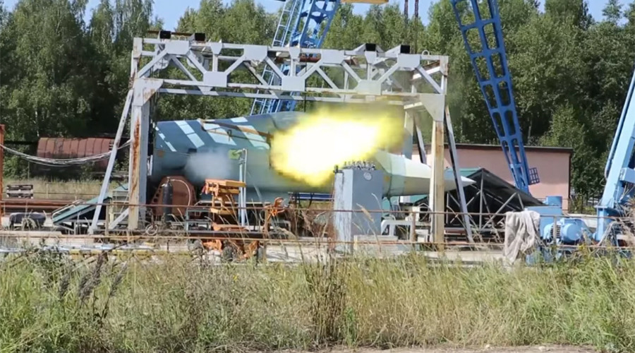 5G fighter’s rapid-fire cannon test-fired in Russia (VIDEO)