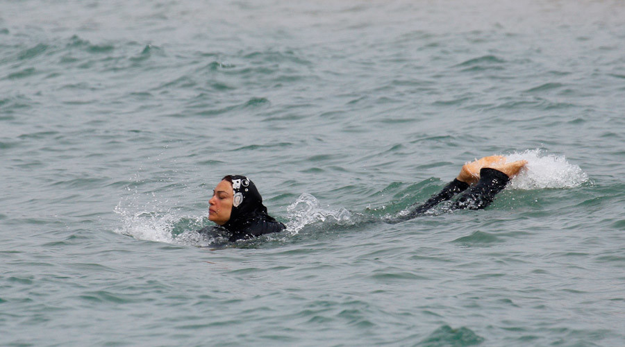 Australian wears burkini to test tolerance on French Riviera, faces abuse by locals