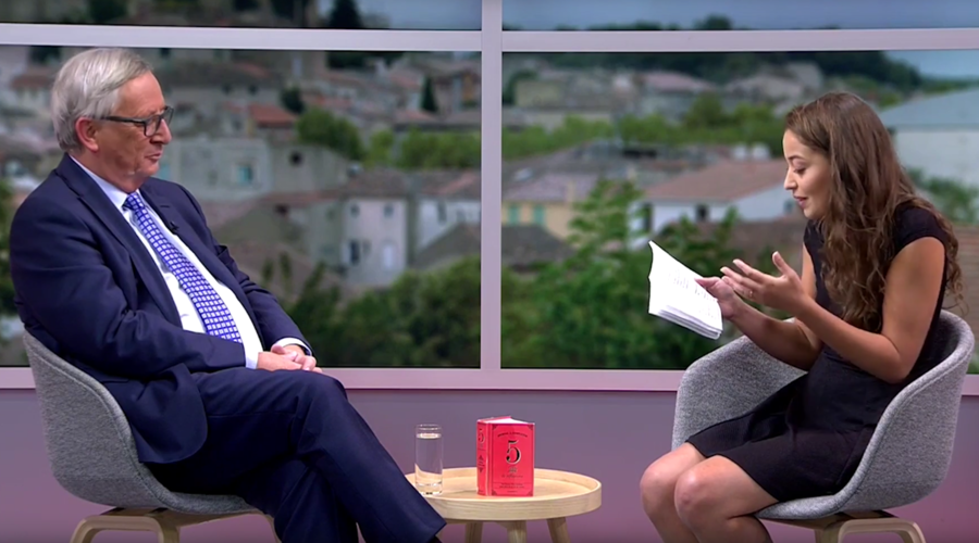 French blogger lashes out at YouTube for trying to ‘censor’ her interview with Juncker
