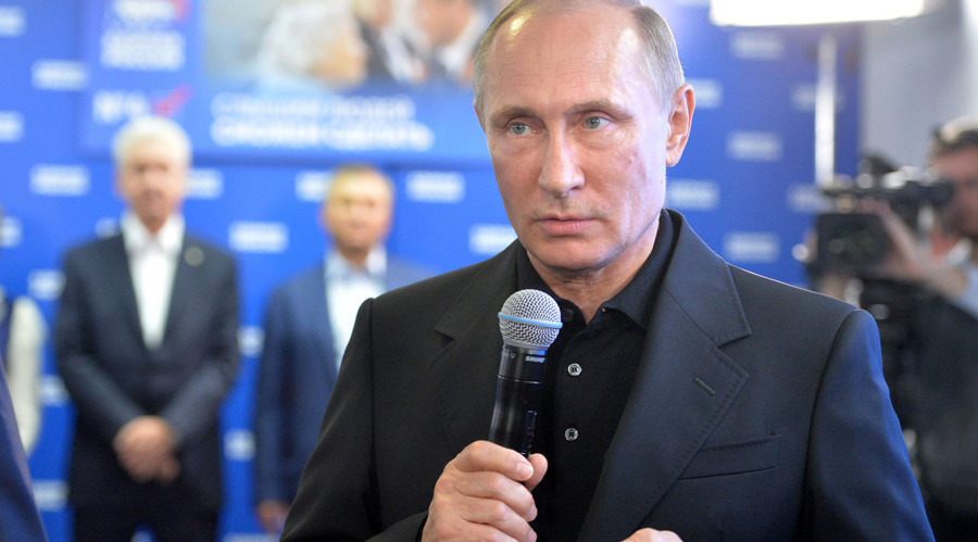 ‘Reply to external pressure’ – Putin welcomes United Russia victory