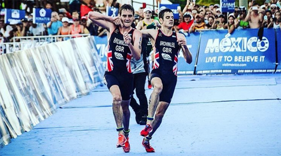 Olympic champion triathlete Brownlee stops racing to help stricken brother (VIDEO)