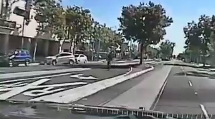 Dashcam shows mentally-ill man shot 14 times as he flees Sacramento police (GRAPHIC VIDEOS)