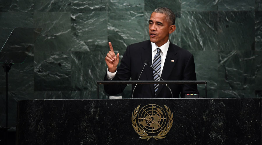 'Peace president’ Obama takes parting shot at Russia in UN finale