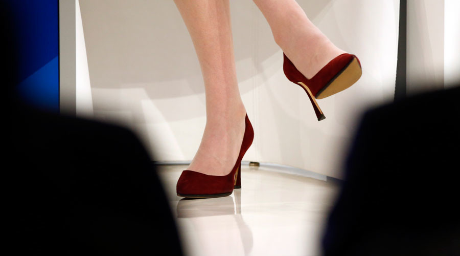 Go sexy or go home: British women feel pressured to wear heels and makeup at work