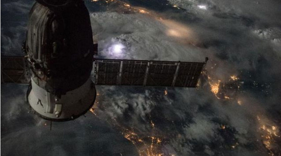 Breathtaking image of Mediterranean storm taken from Space Station (PHOTOS)
