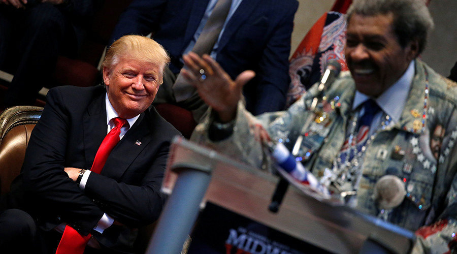 Boxing promoter Don King uses ‘N-word’ at Trump’s African-American outreach event