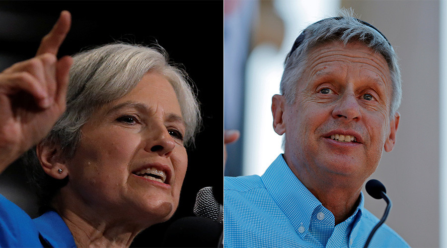 Supporters plan to 'escort' Stein to first presidential debate, Johnson allies rally to ‘let him in'