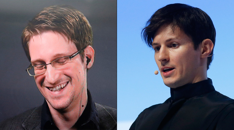 Snowden, Russian web guru argue over security of WhatsApp & Telegram