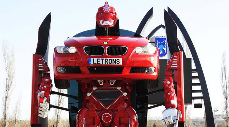 Transformers brought to life in bizarre shapeshifting BMW vehicle VIDEO \u2014 RT Viral