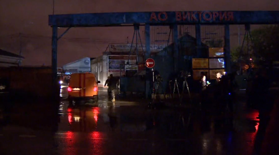 8 firefighters confirmed dead in massive fire at Moscow warehouse