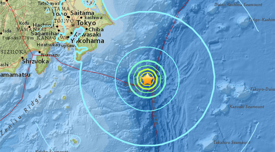 6.4 quake hits Japan southeast of Tokyo