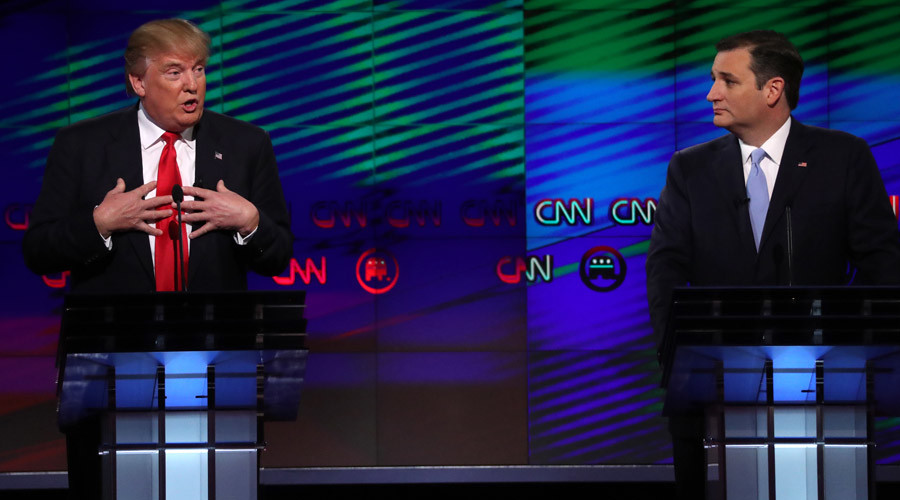 Ted Cruz announces his support for Donald Trump