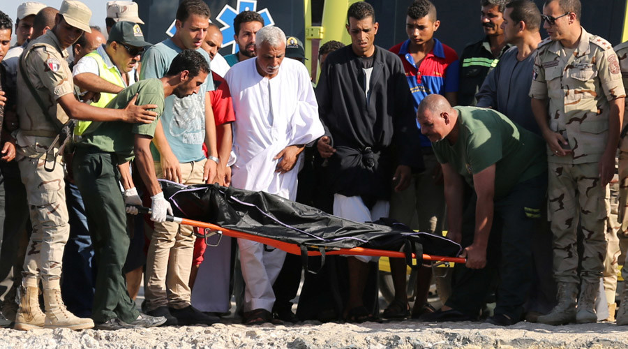 133 bodies recovered after migrant boat capsizes in Egyptian waters (PHOTOS)