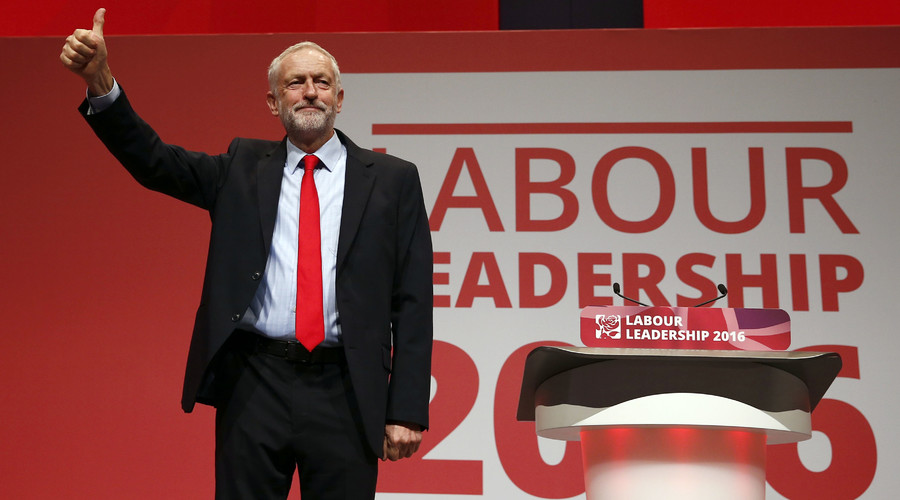 Jeremy Corbyn re-elected Labour leader in landslide win