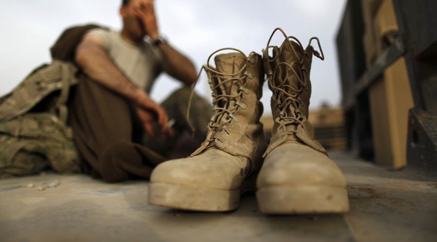 ‘Made in China’ US military boots a boon for Donald Trump