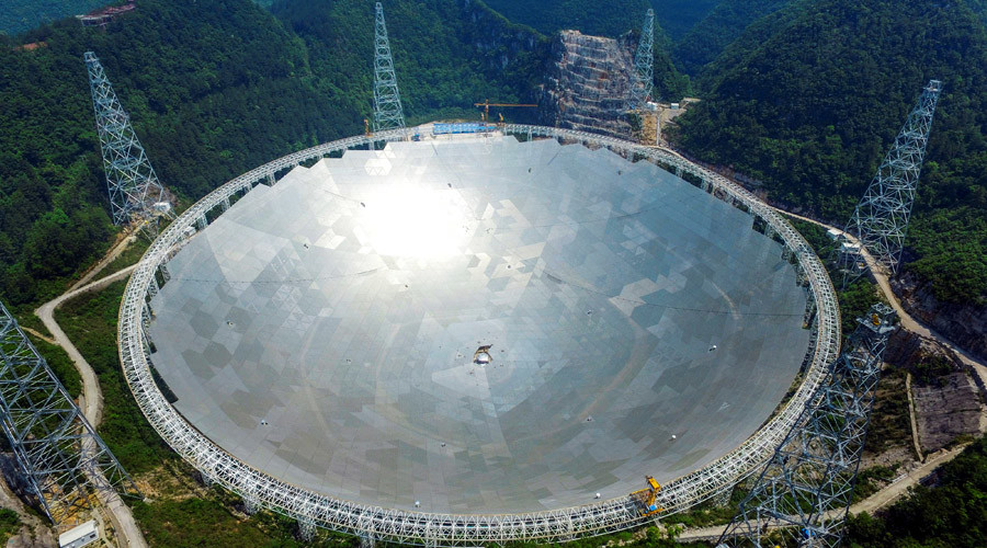 China launches world’s largest radio telescope, 500m in diameter