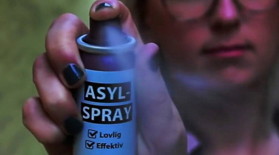 ‘Asylum spray’ handed out in Denmark by far-right party ‘to ward off migrant attacks’