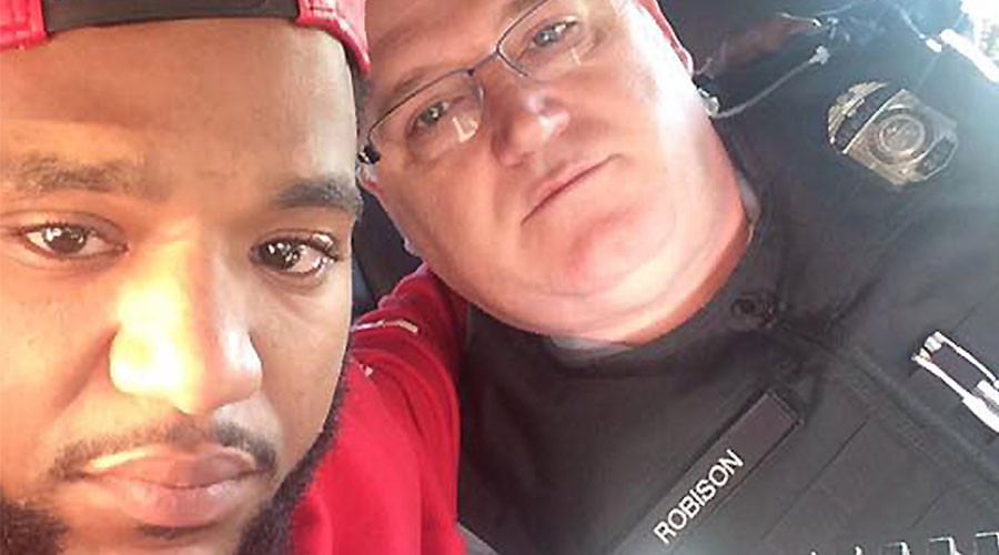 Grieving man stopped for speeding, cop drives him 100 miles to family