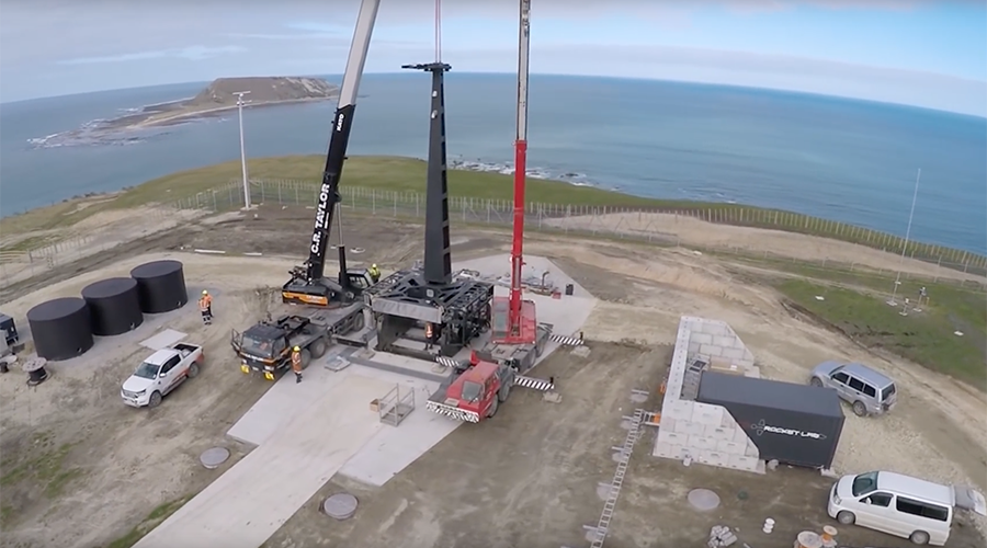 World’s 1st private space launch site opens in New Zealand