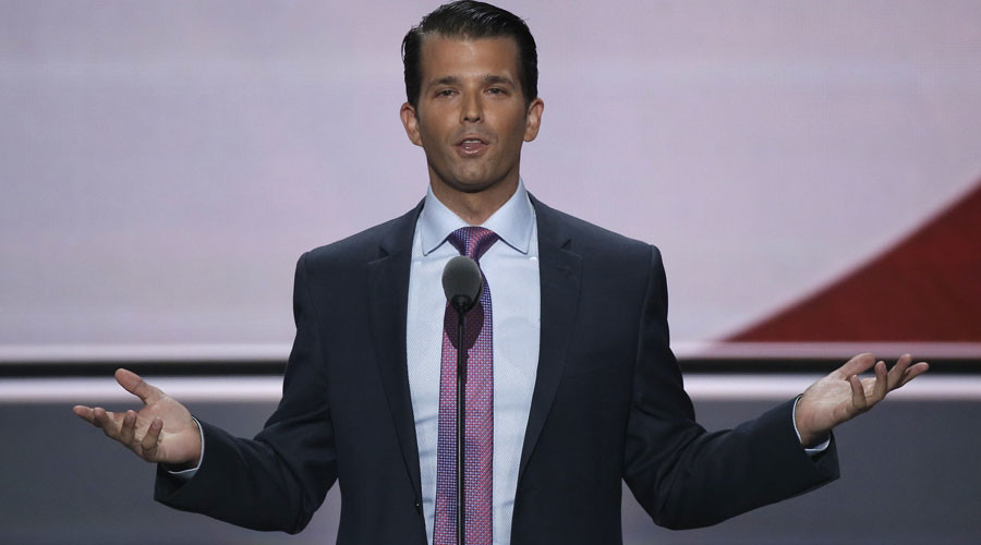 Skittles image from Trump Jnr’s refugee tweet deleted over copyright (PICTURE)