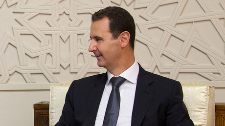 シリアの大統領バシャール・アサド。 ©SANA