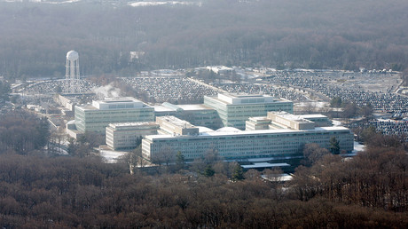 An aerial view of the U.S. Central Intelligence Agency (CIA) headquarters in Langley, Virginia © Jason Reed